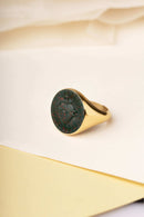 BLOODSTONE SACRED HEART RING
