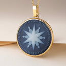 SARDONYX COMPASS NECKLACE