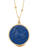 LAPIS LAZULI CAPRICORN NECKLACE