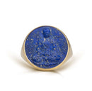 LAPIS LAZULI BUDDHA RING