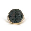 BLOODSTONE ICXC NIKA RING