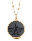 ONYX FARAVAHAR NECKLACE