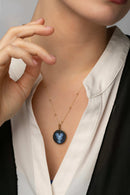 SARDONYX MICHAEL ARCHANGEL NECKLACE