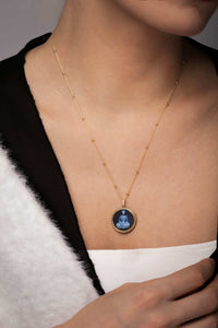 SARDONYX BUDDHA NECKLACE