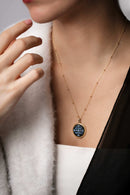 SARDONYX ICXC NIKA CROSS NECKLACE