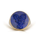 LAPIS LAZULI MICHAEL ARCHANGEL RING