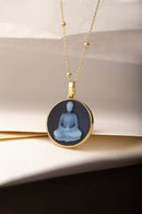 SARDONYX BUDDHA NECKLACE