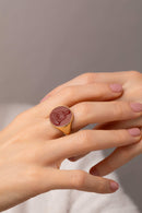 CARNELIAN BUDDHA RING