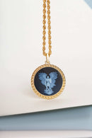 SARDONYX MICHAEL ARCHANGEL NECKLACE