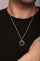 ONYX FARAVAHAR NECKLACE