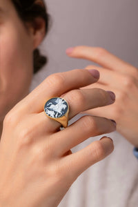 SARDONYX SAINT GEORGE RING