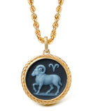 SARDONYX ARIES NECKLACE