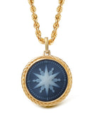 SARDONYX COMPASS NECKLACE