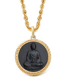 ONYX BUDDHA NECKLACE