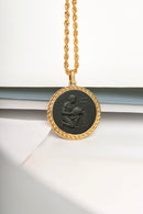 ONYX AQUARIUS NECKLACE