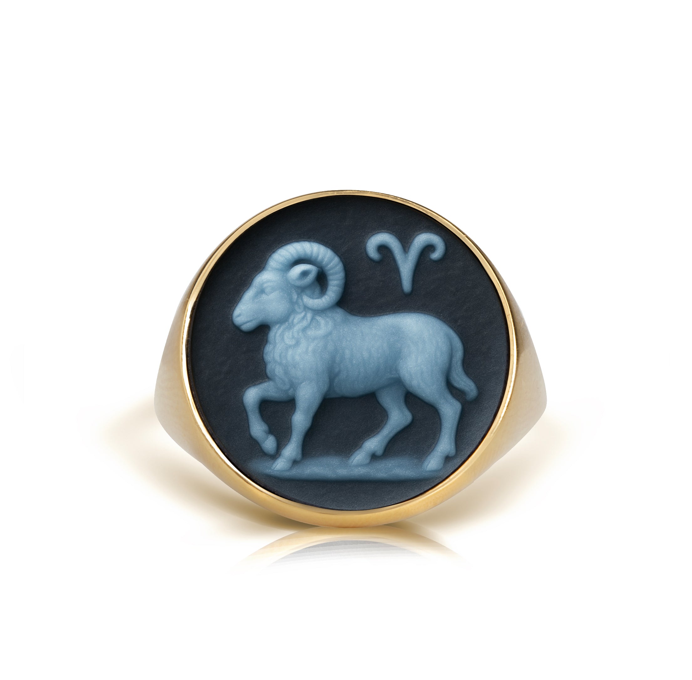 SARDONYX ARIES RING