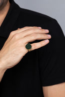 BLOODSTONE FAMILY CREST RING