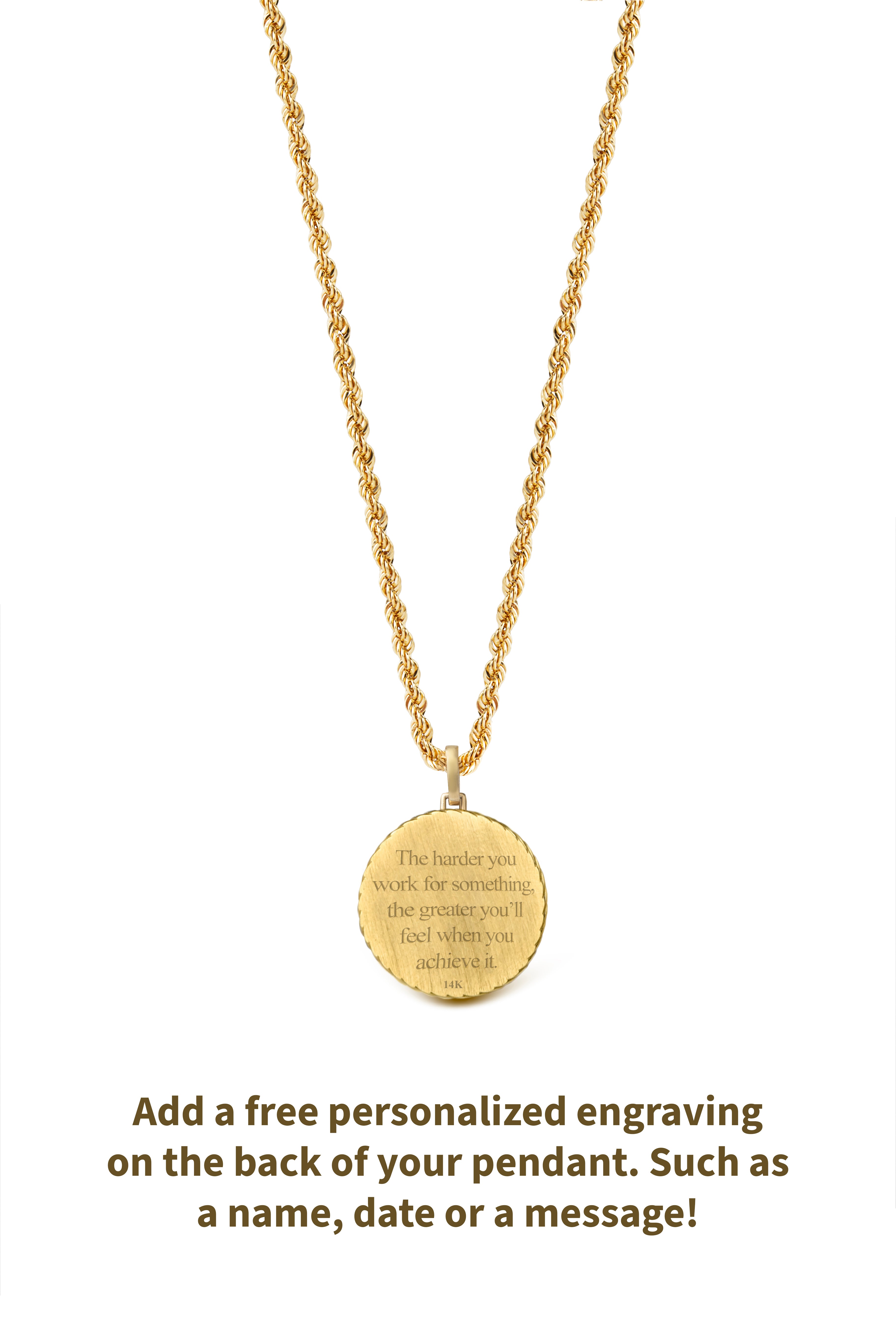 BLOODSTONE LEO NECKLACE