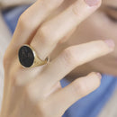 ONYX MICHAEL ARCHANGEL RING