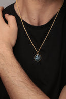 SARDONYX SAGITTARIUS NECKLACE