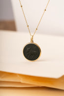 ONYX TAURUS NECKLACE