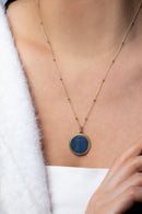 LAPIS LAZULI VIRGO NECKLACE