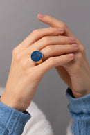 LAPIS LAZULI VIRGO RING
